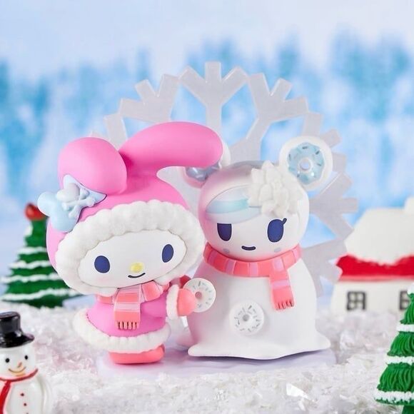 tokidoki x Hello Kitty and Friends Winter Dreams Series Full Set w/Chaser - Picture 2 of 12
